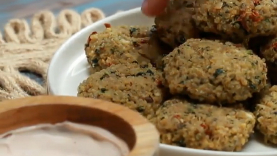 آشپزی سالم - لقمه‌های کینوا - کلینیک لاغری سیبیتا