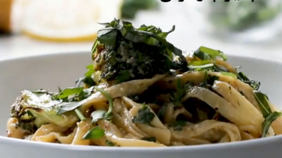 آشپزی سالم - فتوچینی آلفردو سالم و سبک - کلینیک لاغری سیبیتا