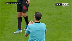 خلاصه بازی رئال مادرید 2-1 سوی...