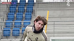 تمرینات رئال با حضور راموس، ای...