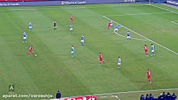 خلاصه بازی ناپولی 0_2 فیورنتین...