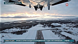 مانورهای میگ-31 و بمب افکن سوخ...