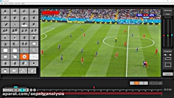 آموزش نرم افزار آنالیز گرافیکی فوتبال- تنظیم پرسپکتیو