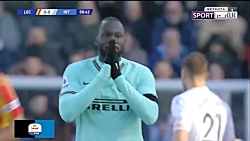 خلاصه بازی لچه 1-1 اینترمیلان