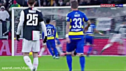 گل دوم یوونتوس به پارما با دبل...