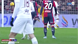 خلاصه بازی جنوا 1 - آ اس رم 3