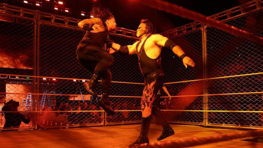 مسابقه کشتی کج فوق العاده جذاب آندرتیکر و کین در قفس - WWE 2K20