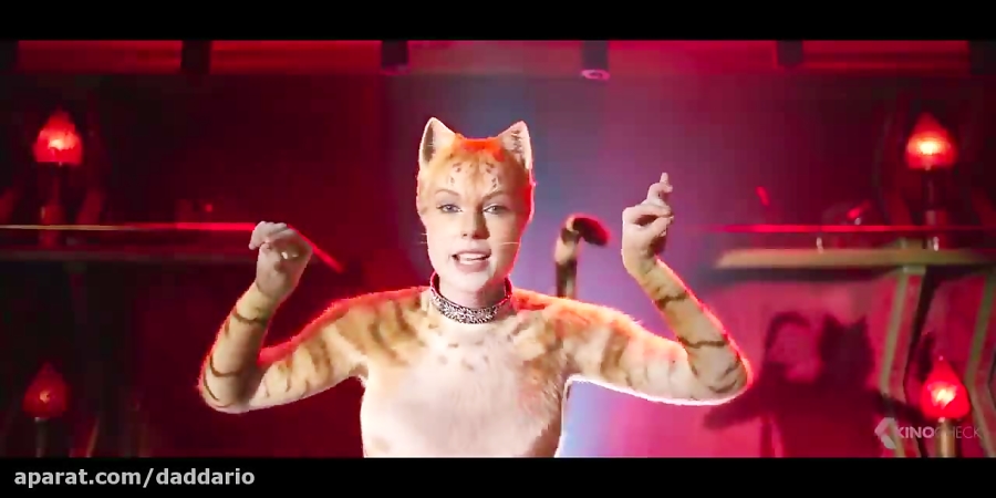 اولین تریلر فیلم موزیکال و لایو اکشن «گربه ها» Cats 2019 زمان113ثانیه