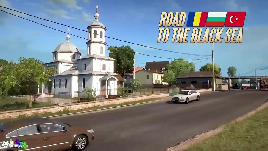 تریلر بازی Euro Truck Simulator 2 Road to the Black Sea برای PC | آل گیم