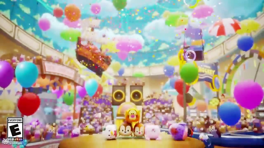تریلر بازی Disney Tsum Tsum Festival برای نینتندو | آل گیم