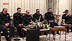 حضور خادمان آستان قدس رضوی در...