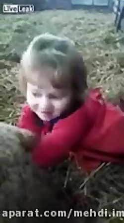 فقط یک کودک با دستان کوچک و لط...