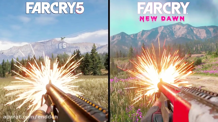مقایسه Farcry 5 با Farcry New Down