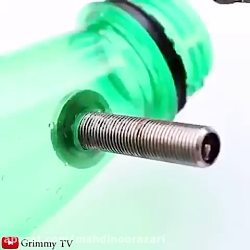 ساخت اسپری با بطری نوشابه