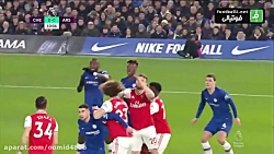 خلاصه بازی آرسنال 2-2 چلسی