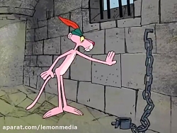 کارتون پلنگ صورتی