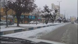 بارش برف امروز ۲ بهمن ۱۳۹۸