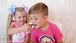 دیانا و روما - چالش شکلاتی (جد...