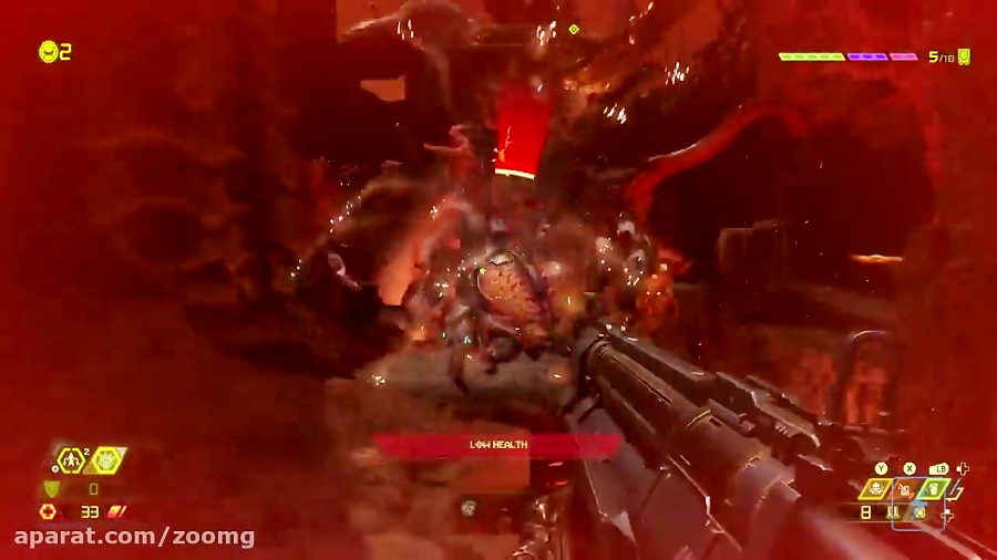 تریلر گیم پلی بازی Doom Eternal با محوریت محیط های ابتدایی - زومجی