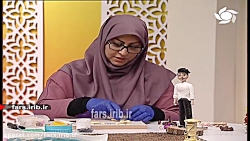 آموزش ساخت &quot; جا حوله ایی...