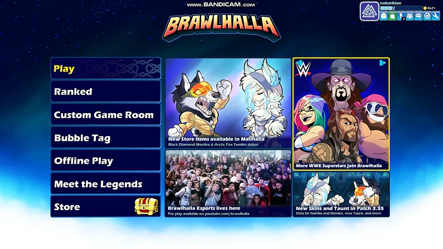 گیم پلی و اموزش انلاین بازی کردن بازی Brawlhalla