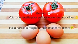 آموزش درست کردن تخم مرغ و گوجه بسیار لذیذ - Tomato  Egg Recipe