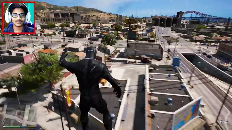 حضور پلنگ سیاه انتقام جویان در بازی GTA V