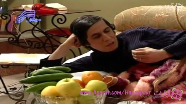 خوابیدن با چشمان باز مهران مدیری در سریال جایزه بزرگ زمان240ثانیه