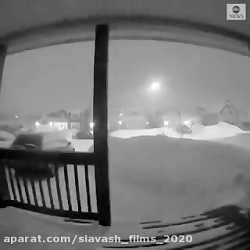 ویدیویی باور نکردنی از شدت بار...