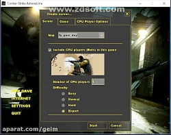 بازی کانتر استریک اندریالین