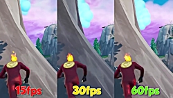 15 FPS vs 30 FPS vs 60 FPS (Ho...