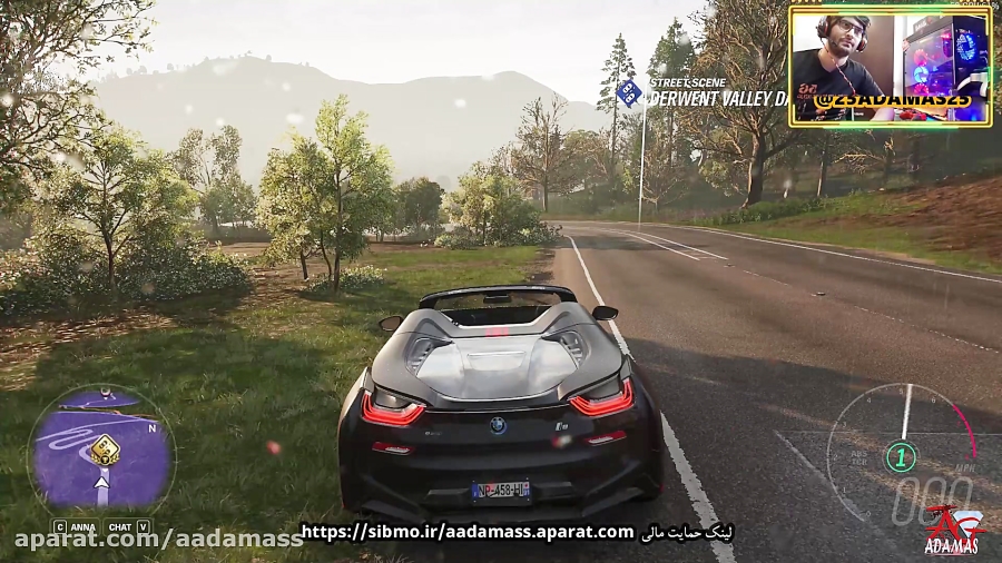 گیم پلی بازی Forza Horizon 4 با ماشین زیبای BMW i8