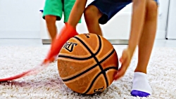 ولاد و نیکی   بازی کشتی و بوکس...