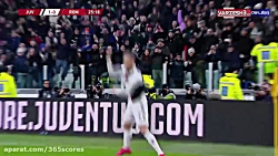 خلاصه بازی یوونتوس 3 - آاس رم...