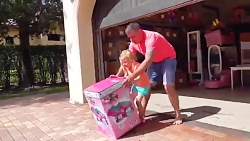 بازی سرگرمی استیسی و پدر با اس...