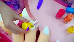 استیسی با اسباب بازی های زیبای...