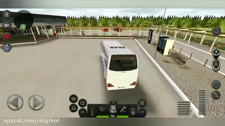 گیم پلی از بازی شبیه ساز رانندگی Bus Simulator