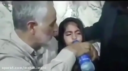 حاج قاسم سلیمانی و به آغوش کشی...