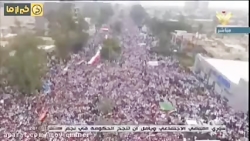 نمایی از حضور گسترده عراقی ها...