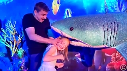 استیسی و پدر در موزه شیرینی ها...