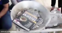 آتش زدن کتاب پزشکی