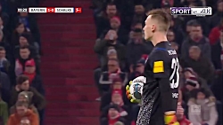 خلاصه بازی بایرن مونیخ 5-0 شال...