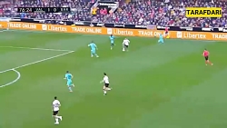 گل دوم والنسیا به بارسلونا توس...