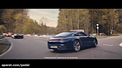 تبلیغ جالب و خلاقانه پورشه