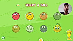 بازی محبوب توپ قرمز۴(Red ball4)برای موبایل سری ۳ باخت مغز فندقی