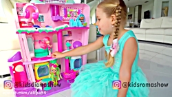 دیانا و روما و میز نقاشی و اسب...