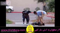 فیلم دوربین مخفی خارجی-واکنش م...