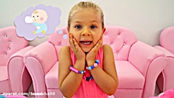 دیانا و روما پرنسس خانم وعروسک...