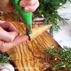 کیک درخت کریسمس ( شرکت سی تاک...