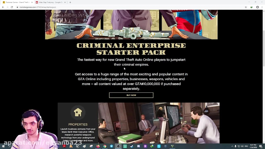 criminal enterprice starter pack در بازی gta v online